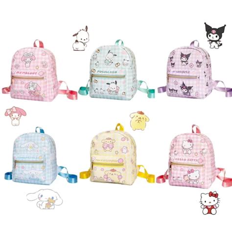 Girl My Melody Hello Kitty Kuromi Cinnamoroll Backpack Satchel Shoulder