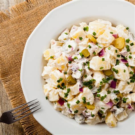 How To Make A Potato Salad With Mayonnaise Whatsfordinner