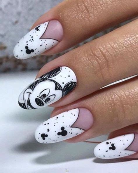 Updated 30 Awesome Mickey Mouse Nail Designs Mickey Mouse Nails