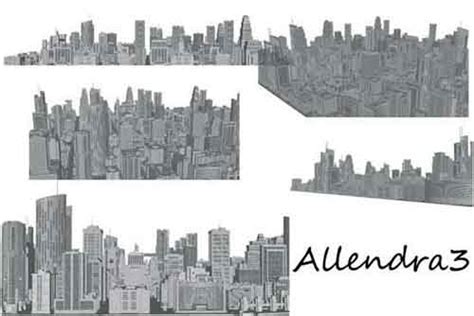 Building Photoshop Brushes For Urban And City Landscape Designs