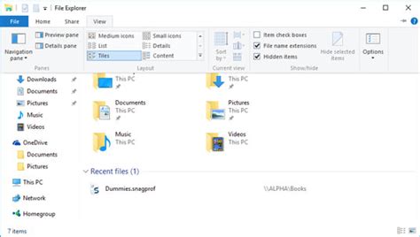How To Make Your Libraries Visible In Windows 10 Dummies