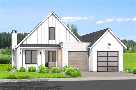Modern Ranch Home Plan With Option For Walk Out Basement