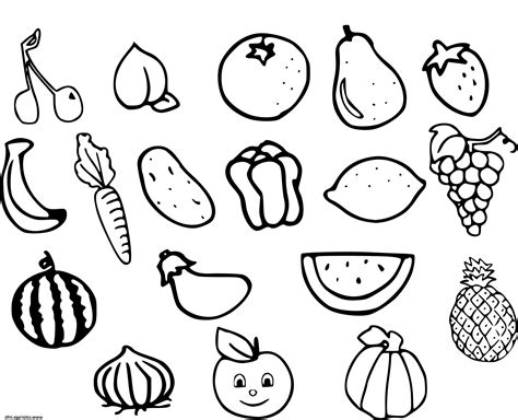 Dessin Légumes Cool Images Coloriage Fruits Et Legumes Jecolorie