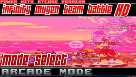 Infinity Mugen Team Battle Screenpack 11 720p Version Screenpacks