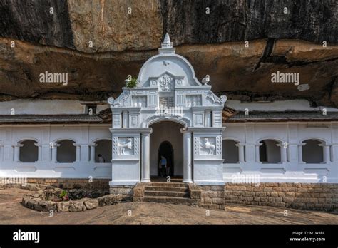 Dambulla Cave Temple Matale Central Province Sri Lanka Asia Stock