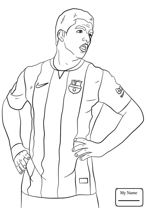 Cristiano Ronaldo Coloring Pages To Print Sketch Coloring Page