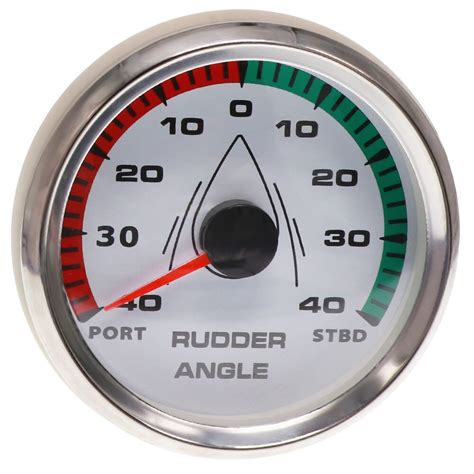 1pcs 0 190 Ohm Rudder Angle Indicator 85mm 8 Color Grandado