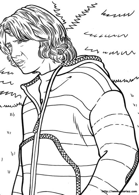 COLORIAGE  Coloriage de Ron dans les bois