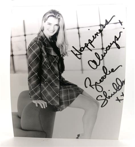 Brooke Shields Signed Photo Autographed Brooke Shields