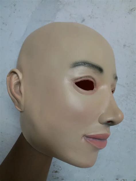 Super Quality Female Latex Mask Masquerade Masks Cosplay Full Face Mask