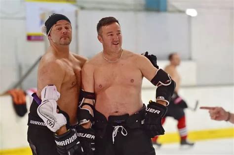 Kilmarnock Ice Hockey Team Strip Off For Charity Calendar In Tribute To Team Mates Daily Record