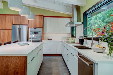 Mid Century Modern Asheville Kitchen Remodel — Homesource Design Center