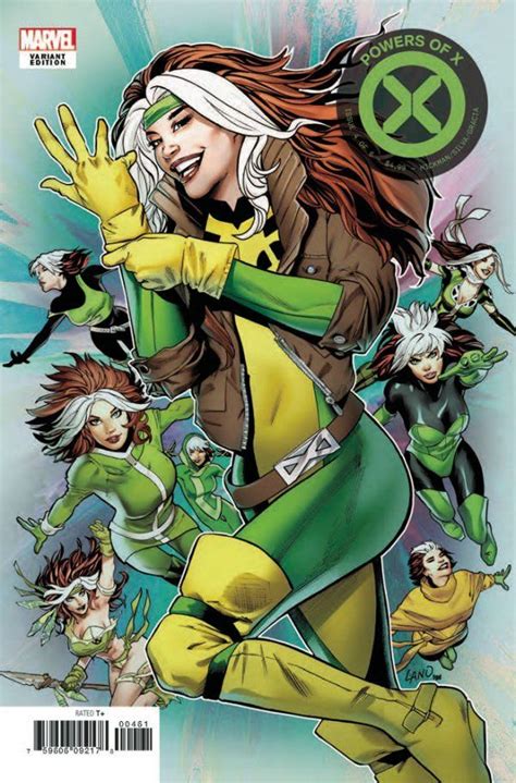 Powers Of X 4 Variant Cover Rogue By Greg Land Marvel Comic