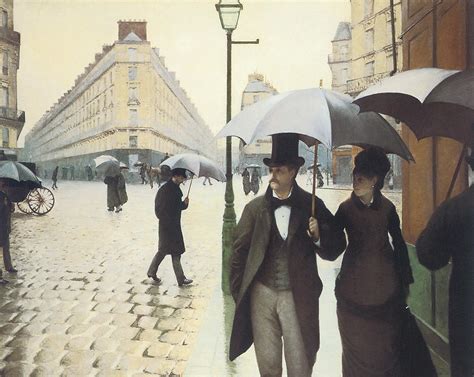 Paris The Place De Leurope On A Rainy Day Painting By Gustave Caillebotte