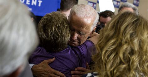 The Women In Line To Hug Joe Biden The New York Times