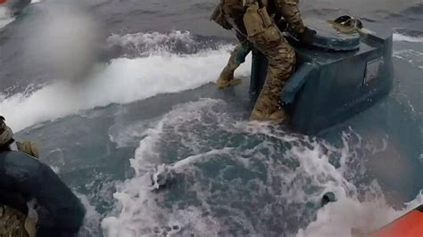 Video Shows Dramatic Jump By Guardsmen Onto Members Jump Onto Vessel