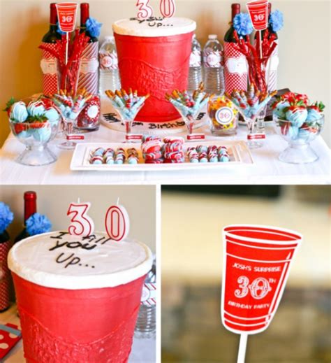 28 Birthday Party Ideas For Adults 30 40 50 60 Via Tip Junkie