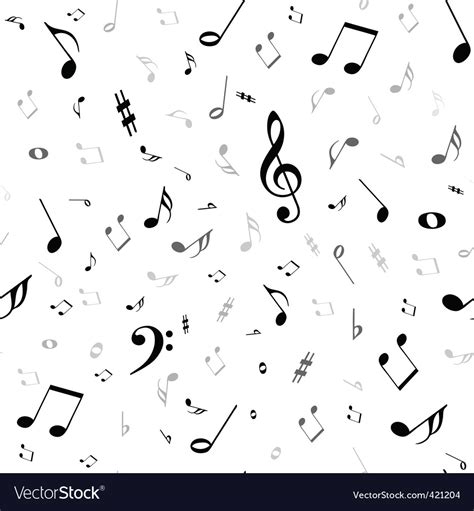 Music Notes Background Royalty Free Vector Image