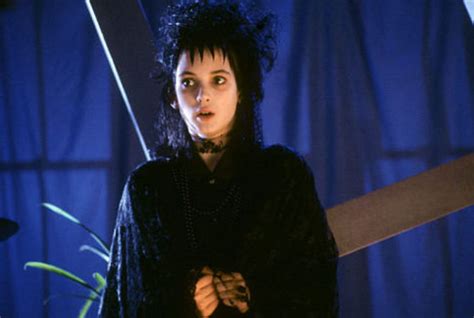 beetlejuice 2 first look at winona ryder as reprised goth queen lydia deetz