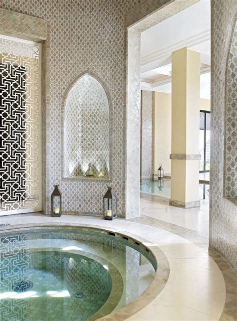 traditional moroccan zellige tilework with a modern touch four seasons resort marrakech