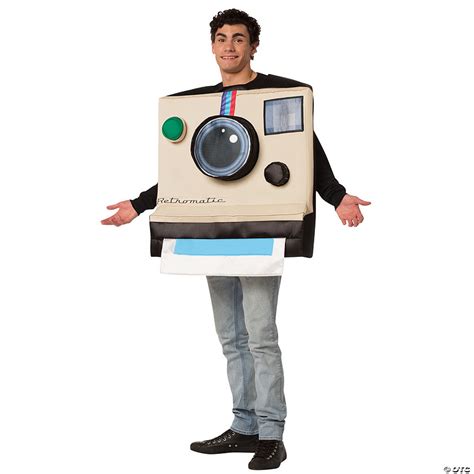 Adult Instant Camera Costume Halloween Express