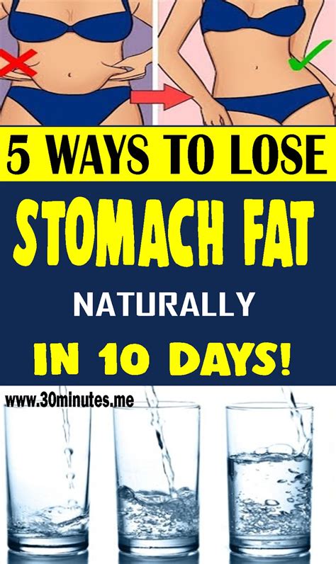 How Do I Lose Belly Fat In 10 Days Naturally Natural Health Center