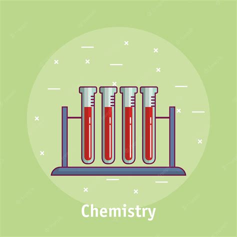 Premium Vector Chemistry Science Poster Icon