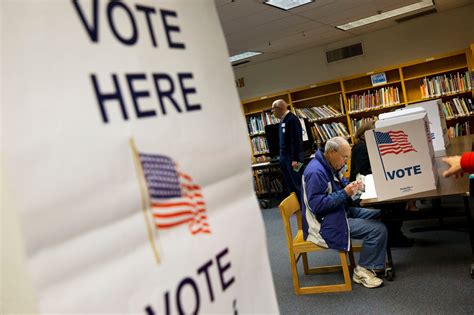 Virginia Voters Turn Out To Cast Ballots In Contentious Race The