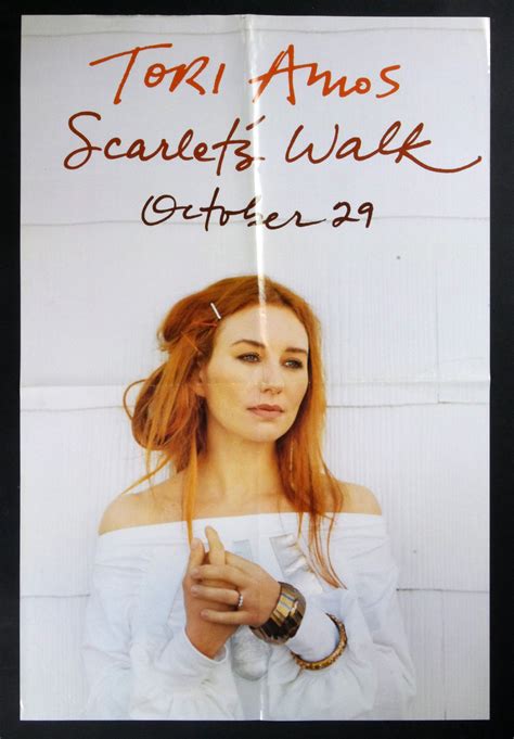Tori Amos Poster 2002 Scarlet S Walk Album Promotion Tori Amos Amos