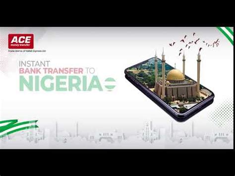 In this next video, we will guide you on how to make an instant transfer. Instant Bank Transfer to Nigeria | ACE Money Transfer ...
