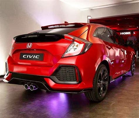 The 2017 Honda Civic Hatchback With A 15 Turbo And 180hp 1st Photo In