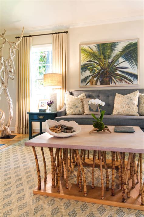 California Cottage Beach Style Living Room Los Angeles By