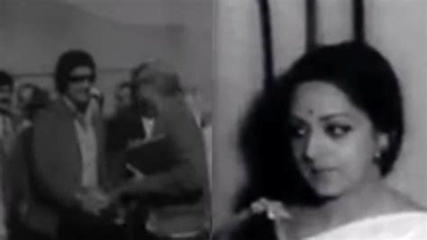Vintage Video Of Hema Malini Feroz Khan Arriving In Afghanistan For Film Shoot Grabs Fans