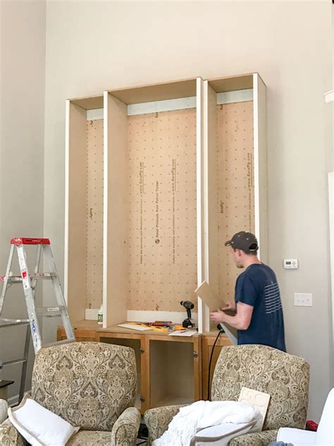How To Build Your Own Diy Built Ins Using Pre Assembled Stock Cabinets