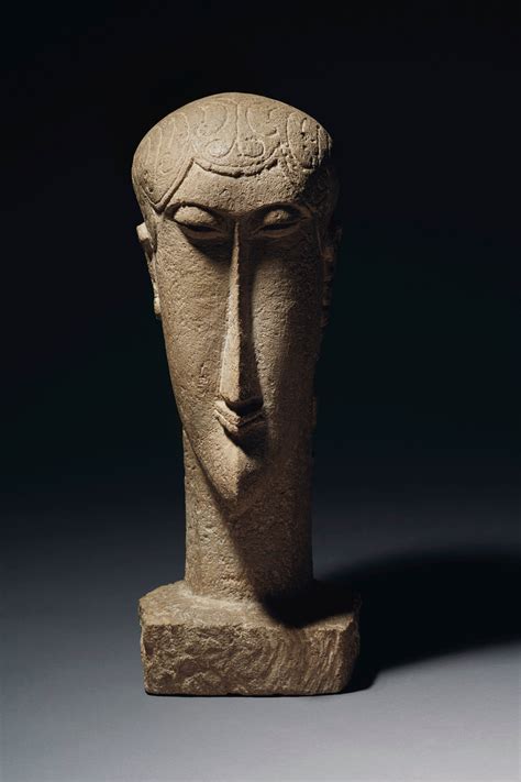 Amedeo Modigliani 1884 1920 Tête Sculptures Statues And Figures