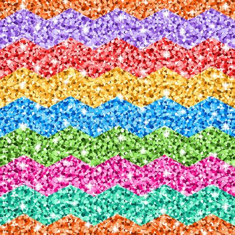 Rainbow Glitter Background Vector Stock Vector Illustration Of