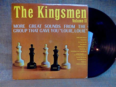 The Kingsmen The Kingsmen Volume Ii 1964 Vintage Vinyl Etsy
