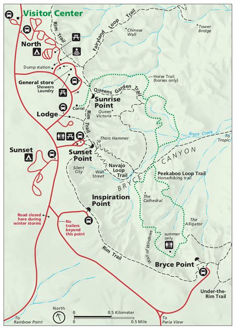 Bryce Canyon Maps Just Free Maps Period