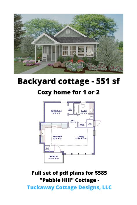 This Is One Of Our Small Backyard Cottage Designs Plans Available At