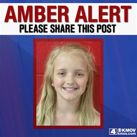 Amber Alert Issued In Missouri After Missing Tennessee Girl Spotted West Of Columbia Mo Kmov