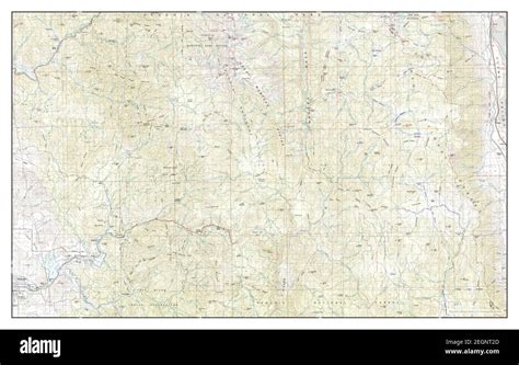 Three Rivers California Map 1978 1100000 United States Of America