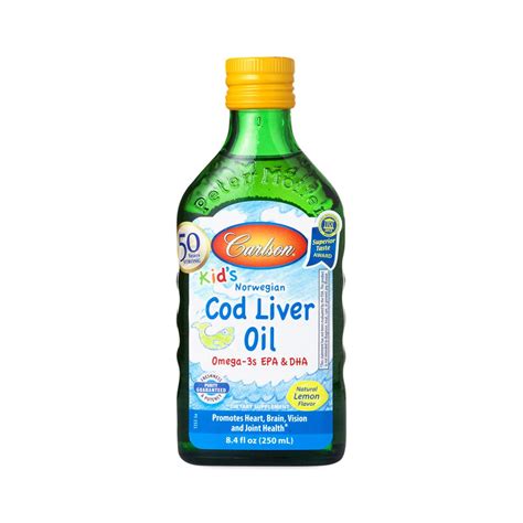 85 Oz Kids Cod Liver Oil By Carlson Labs Thrive Market