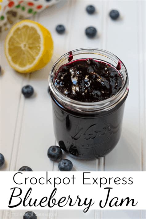 Easy Homemade Blueberry Jam Recipe Without Sugar