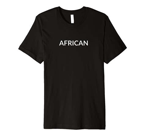 African Premium T Shirt Clothing