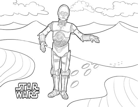 This incredibly rich universe created by george lucas takes place over in the colorings that are offered to you here you can find all these characters, and many others from all movies, like droids or darth maul, gon jin. Star Wars Battle Droid Coloring Pages Sketch Coloring Page