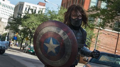Told in flashback from the present day, the child, now a man, is still seeking his lost soldier. Sebastian Stan goes full Winter Soldier in face mask ...