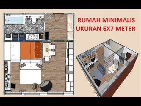21 desain rumah kayu minimalis terbaru 2018. Desain Rumah Minimalis Ukuran 6x7 meter Cocok Untuk ...