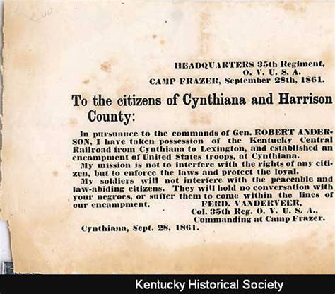 The Battles Of Cynthiana Explorekyhistory