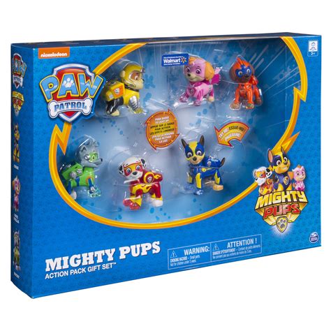 Paw Patrol Mighty Pups Action Pack T Set Other Action Figures Toys