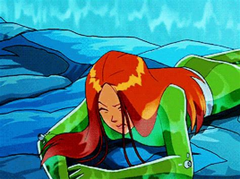 Totally Spies Sam Gif Totally Spies Sam Wet Hair Gifs Entdecken Und Teilen